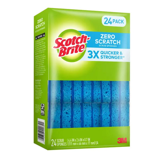 Esponja Scotch-Brite Zero Scratch, 24 unidades