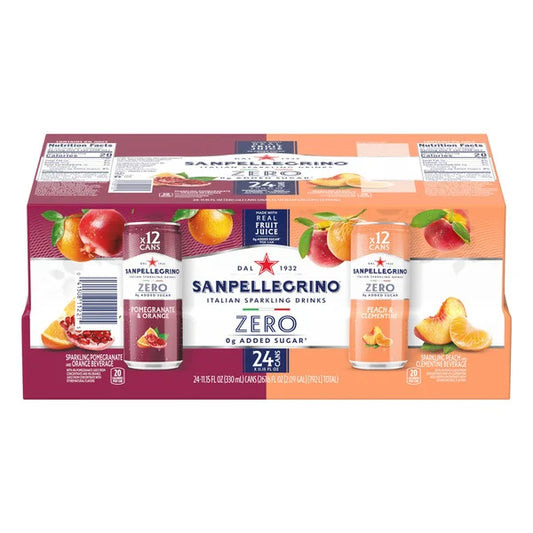 San Pellegrino Variety Pack, 11.5 oz, 24-count