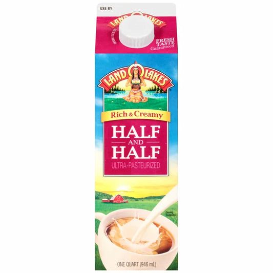 Land O Lakes Half and Half, 1 qt