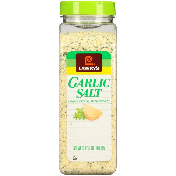 Lawry's Coarse Ground Garlic Salt with Parsley, 33 oz