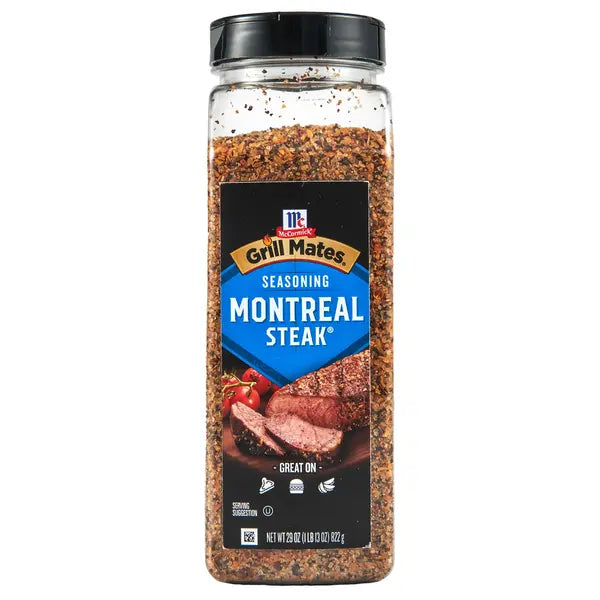 McCormick, Grill Mates, condimento para bistec Montreal, 29 oz