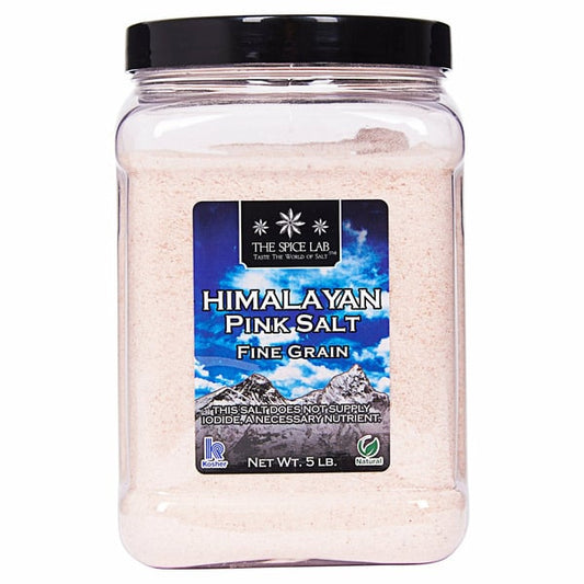 Sal rosada del Himalaya de grano fino, 5 libras