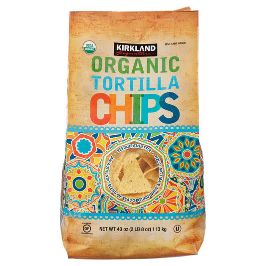 Kirkland Signature Organic Tortilla Chips, 40 oz