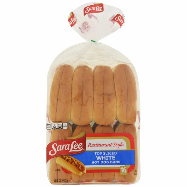 Sara Lee Hot Dog Buns, 16 count