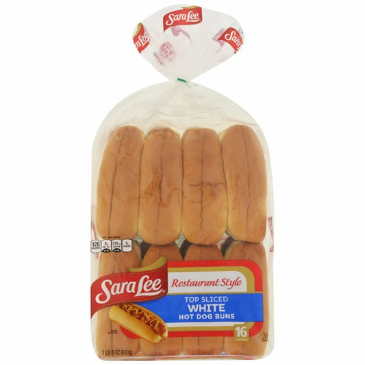 Panecillos para hot dogs de Sara Lee, 16 unidades