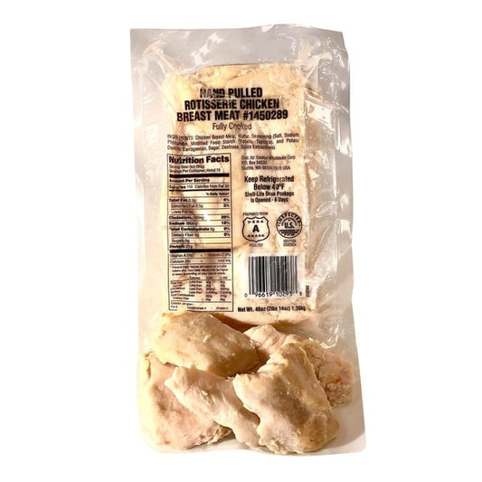 Kirkland Signature Hand Pulled Rotisserie Chicken Breast Meat