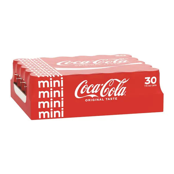 Coca-Cola Mini, 7.5 fl oz, 30-count