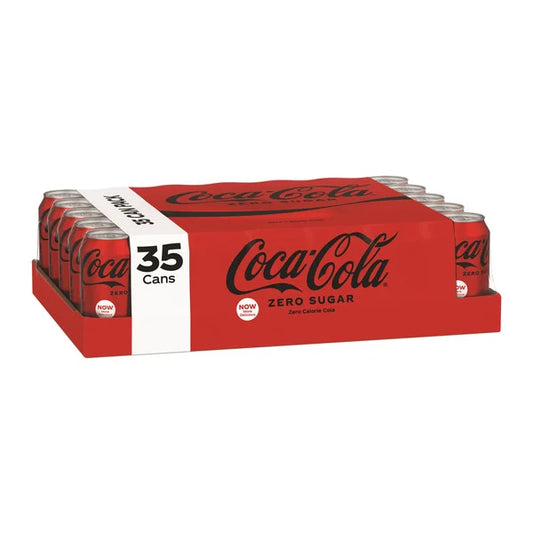 Coke Zero Sugar, 12 fl oz, 35-count