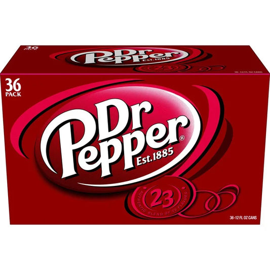 Dr. Pepper, 12 oz, 36 unidades