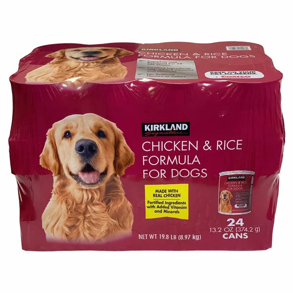 Alimento enlatado para perros Kirkland Signature, 13,2 oz, 24 unidades