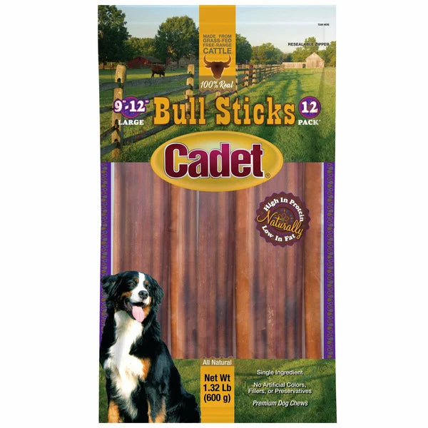 Cadet Bully Sticks, 12-count