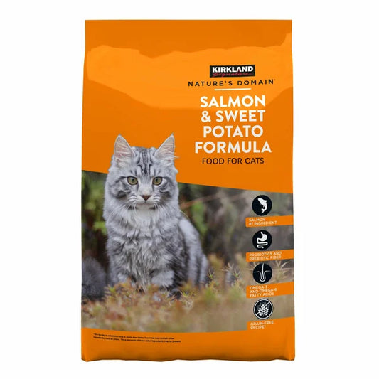 Alimento para gatos Kirkland Signature Nature's Domain, 18 libras