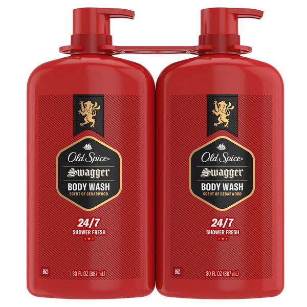 Old Spice Swagger Body Wash, 30 fl oz, 2-pack