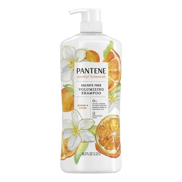 Pantene Essential Botanicals Volumizing Shampoo, 38.2 fl oz