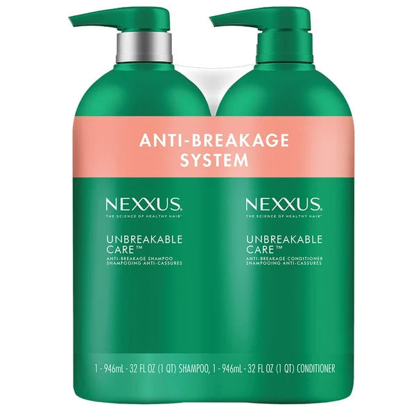 Champú y acondicionador Nexxus Unbreakable Care, 32 fl oz, paquete de 2