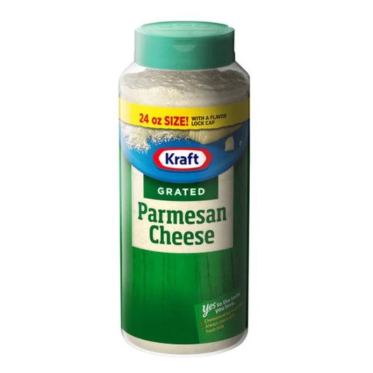 Queso parmesano rallado Kraft, 24 oz