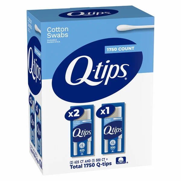 Q-Tips Cotton Swabs, 1750 count