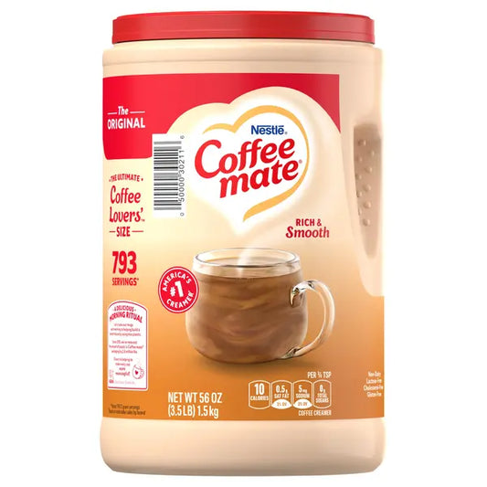 Nestlé Coffee-mate Powdered Creamer, Original, 56 oz