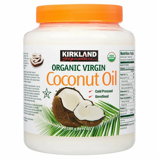 Kirkland Signature, Organic Virgin Coconut Oil, 84 fl oz