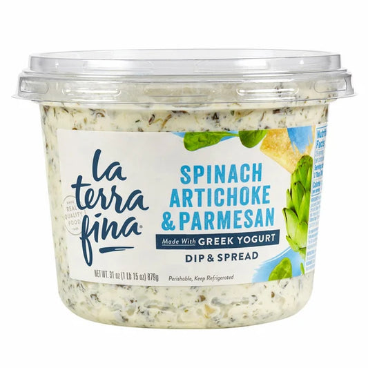 La Terra Fina Spinach Artichoke & Parmesan Dip, 31 oz